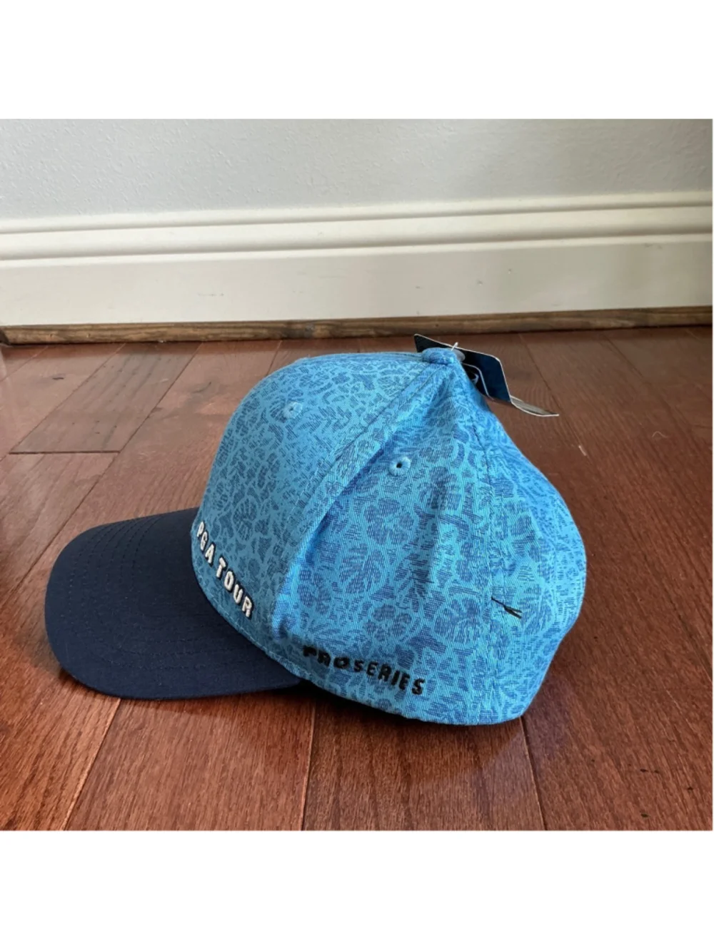 Men's PGA TOUR Pro series Blue Navy Patterned Baseball Cap One Size